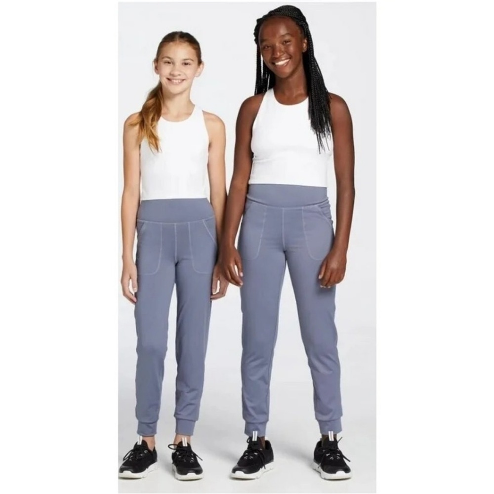 DSG Blue Sweatpants with Tapered Fit